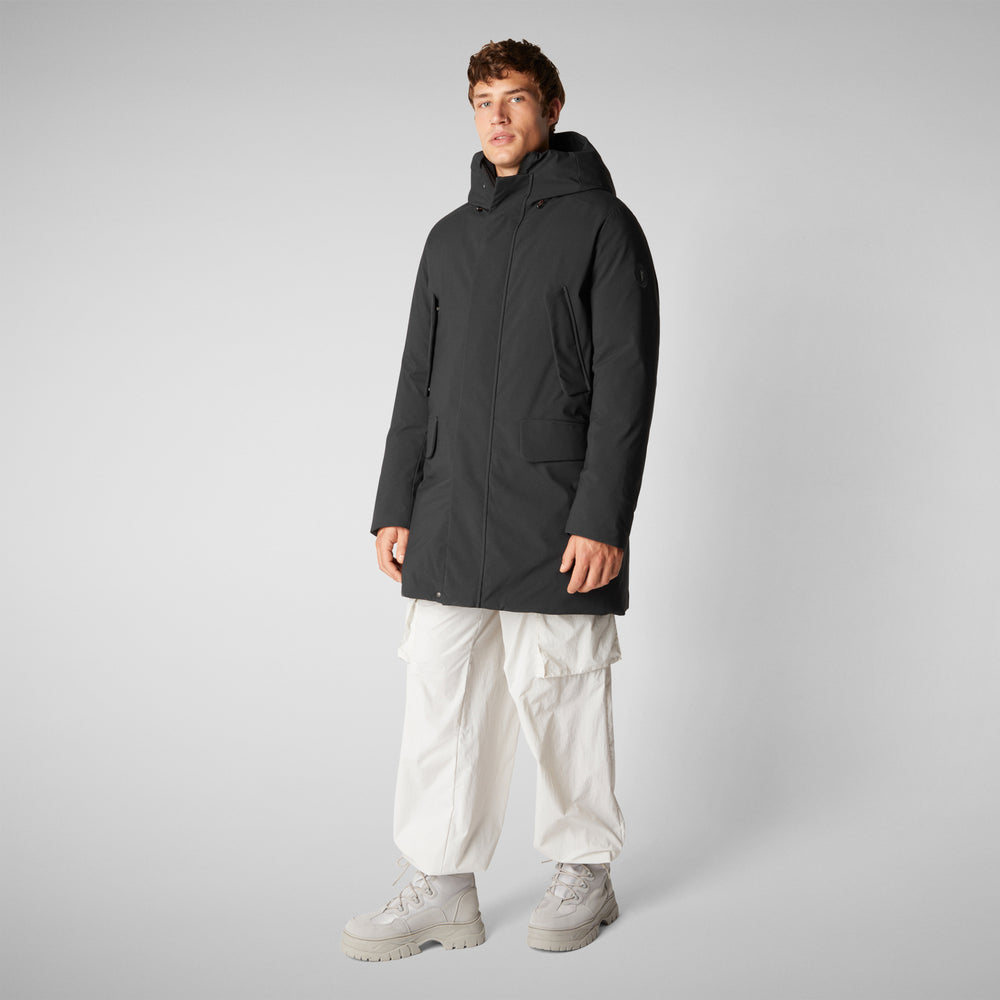 Save the duck PARKA UOMO WILSON IN NERO Economico