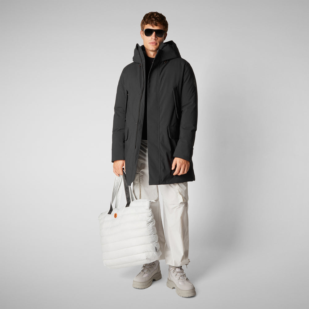 Save the duck PARKA UOMO WILSON IN NERO Economico