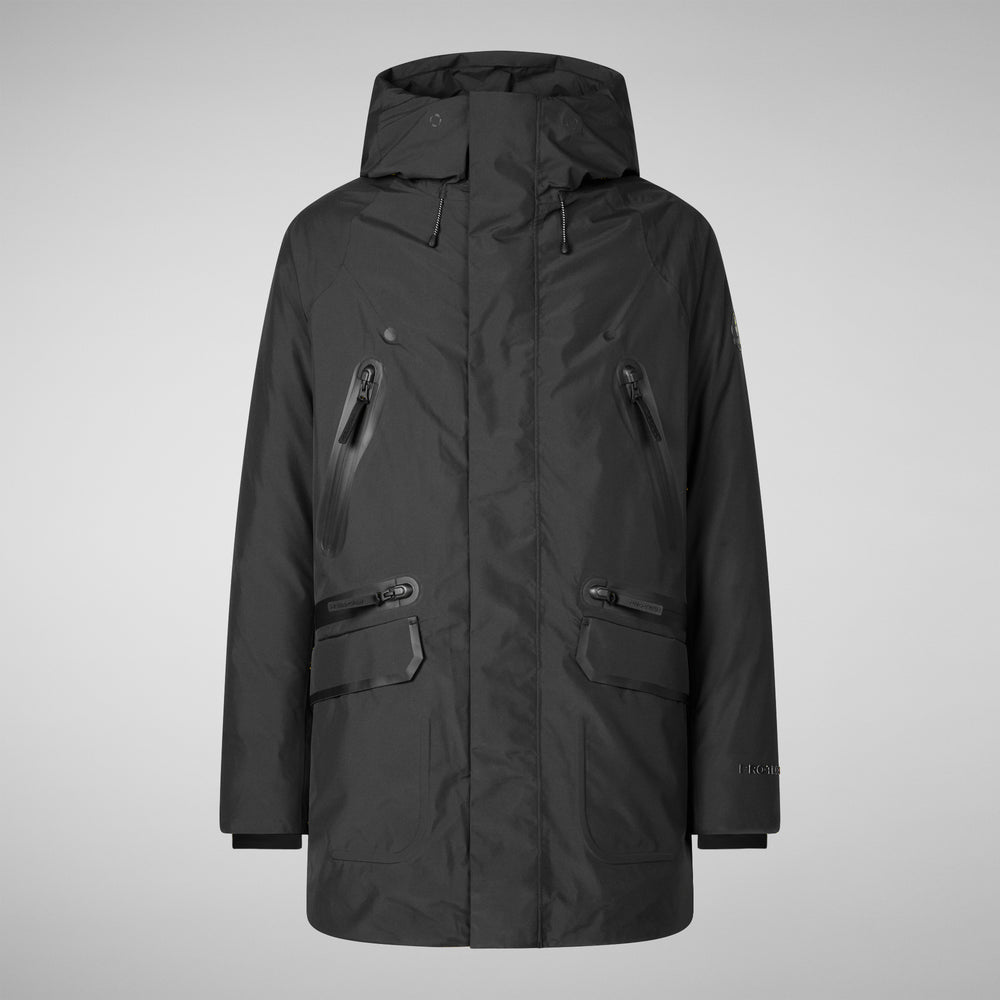 Save the duck PARKA UOMO HARVEY IN NERO Online