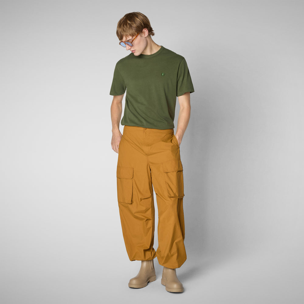 Save the duck T-SHIRT UOMO BRAM IN MOSS GREEN Saldi