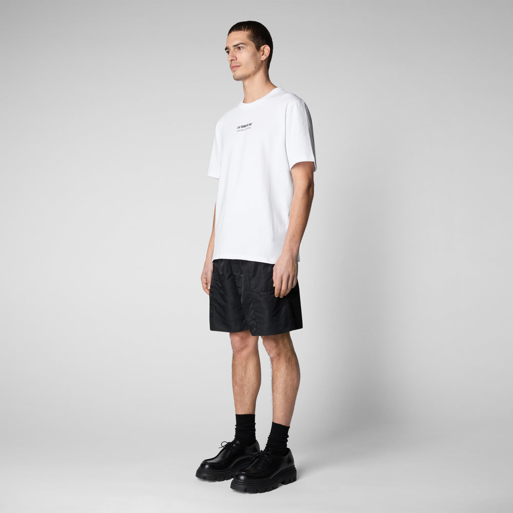 Save the duck T-shirt uomo Udo bianco Vendita Calda