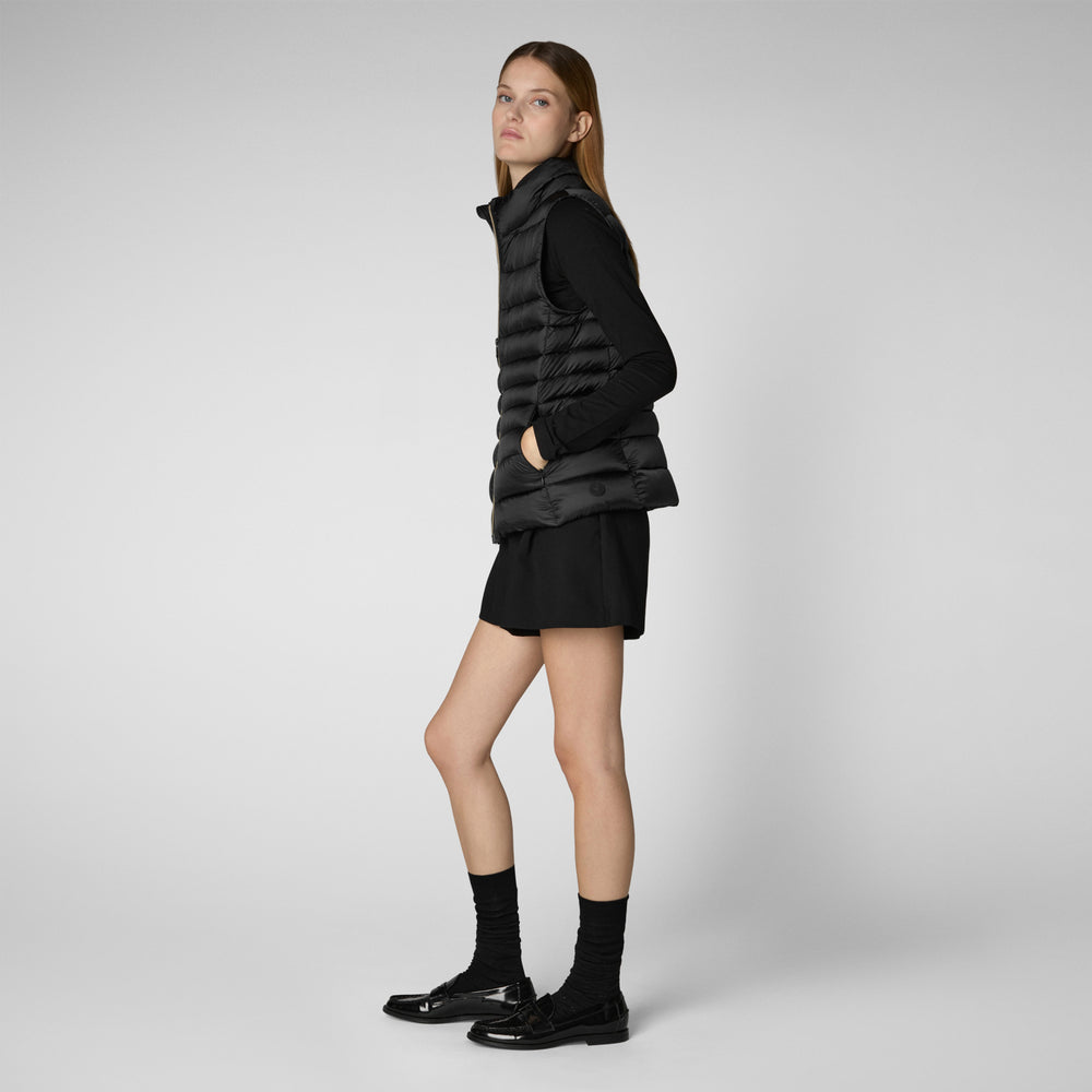 Save the duck GILET DONNA LYNN NERO Vendite Flash