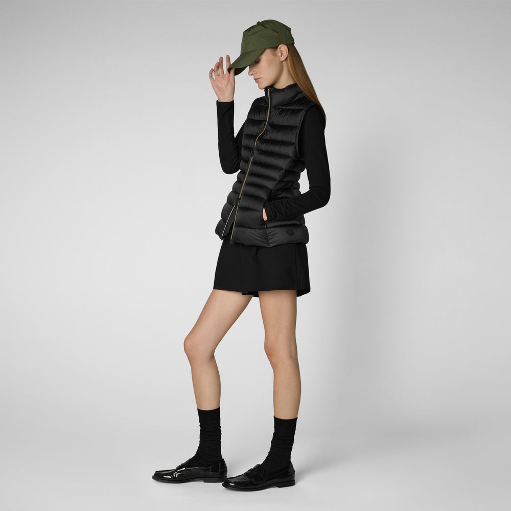Save the duck GILET DONNA LYNN NERO Vendite Flash
