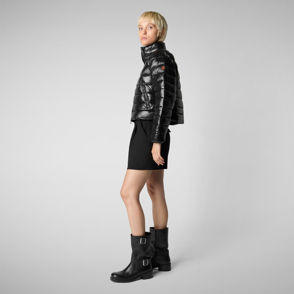 Save the duck PIUMINO ANIMAL FREE DONNA MYRA NERO Italia