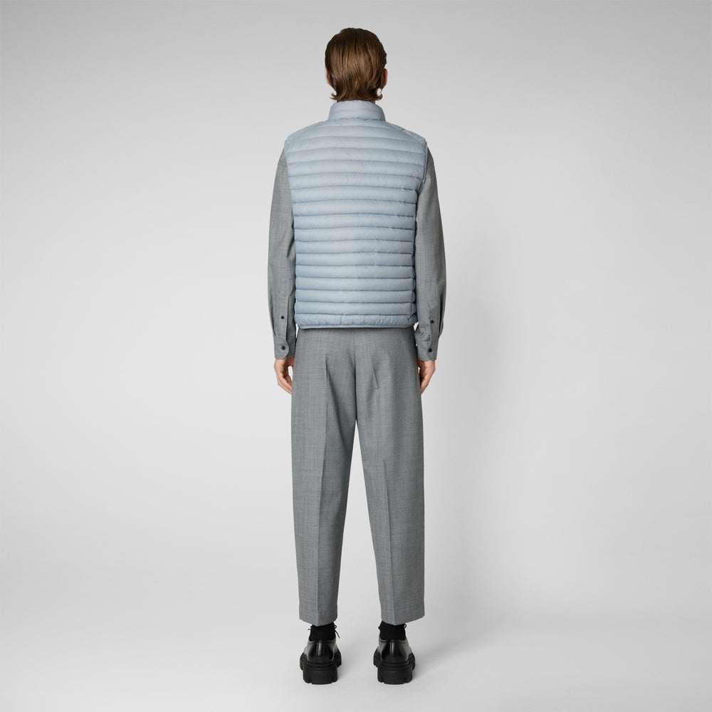 Save the duck Gilet imbottito uomo Adam grigio ardesia chiaro Vendita