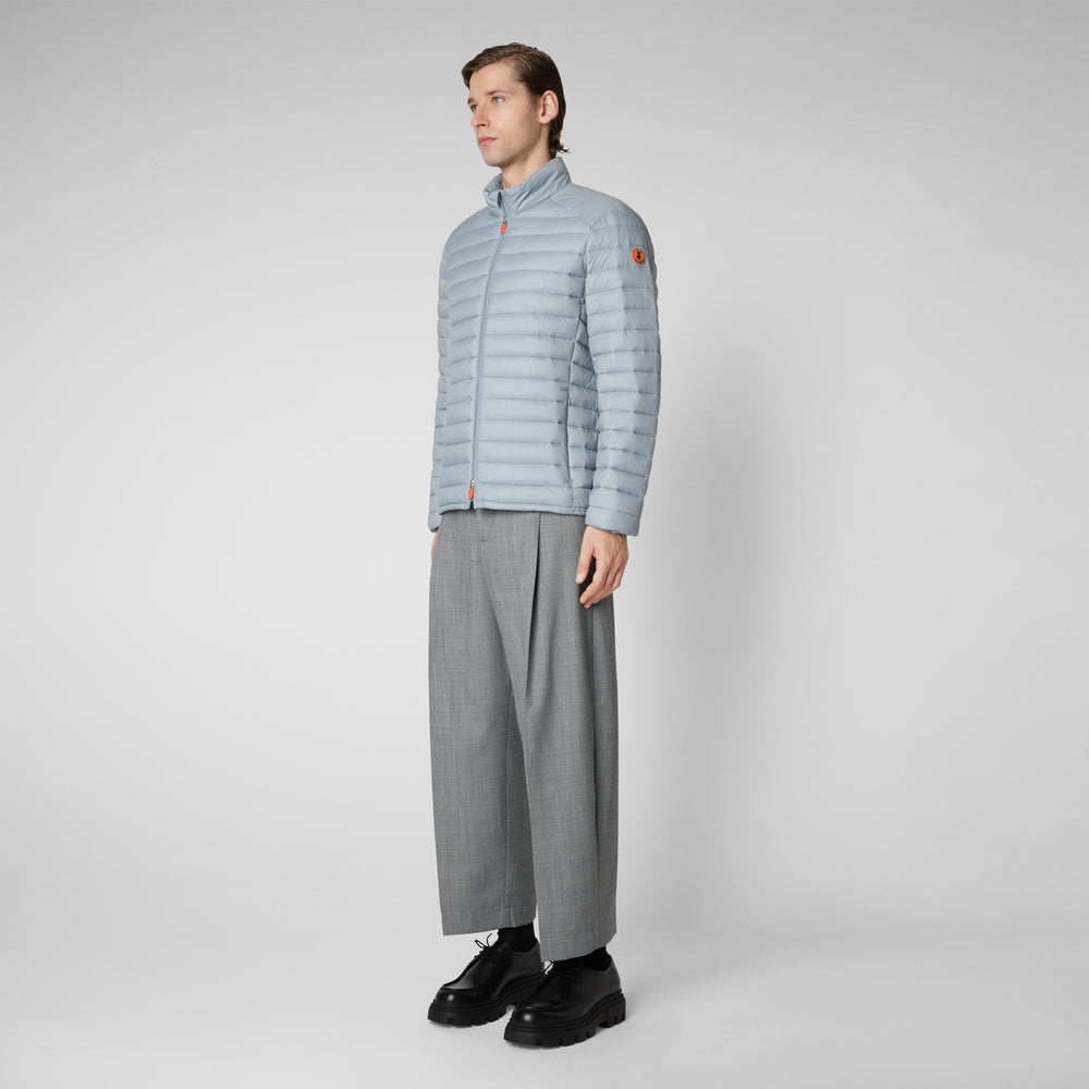 Save the duck Piumino animal free uomo Alexander grigio ardesia chiaro Promozione