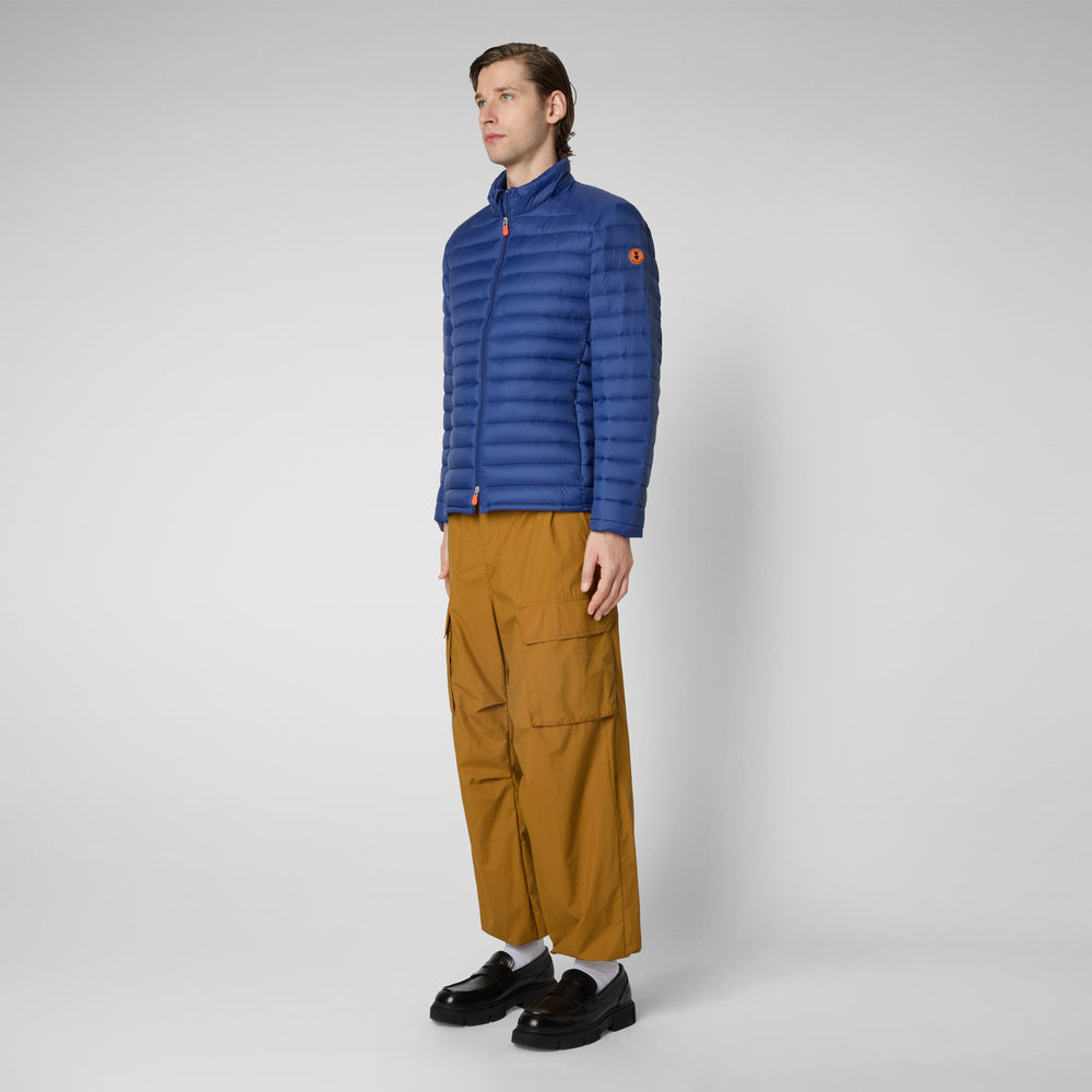 Save the duck Piumino animal free uomo Alexander blu elettrico Soddisfazione Garantita