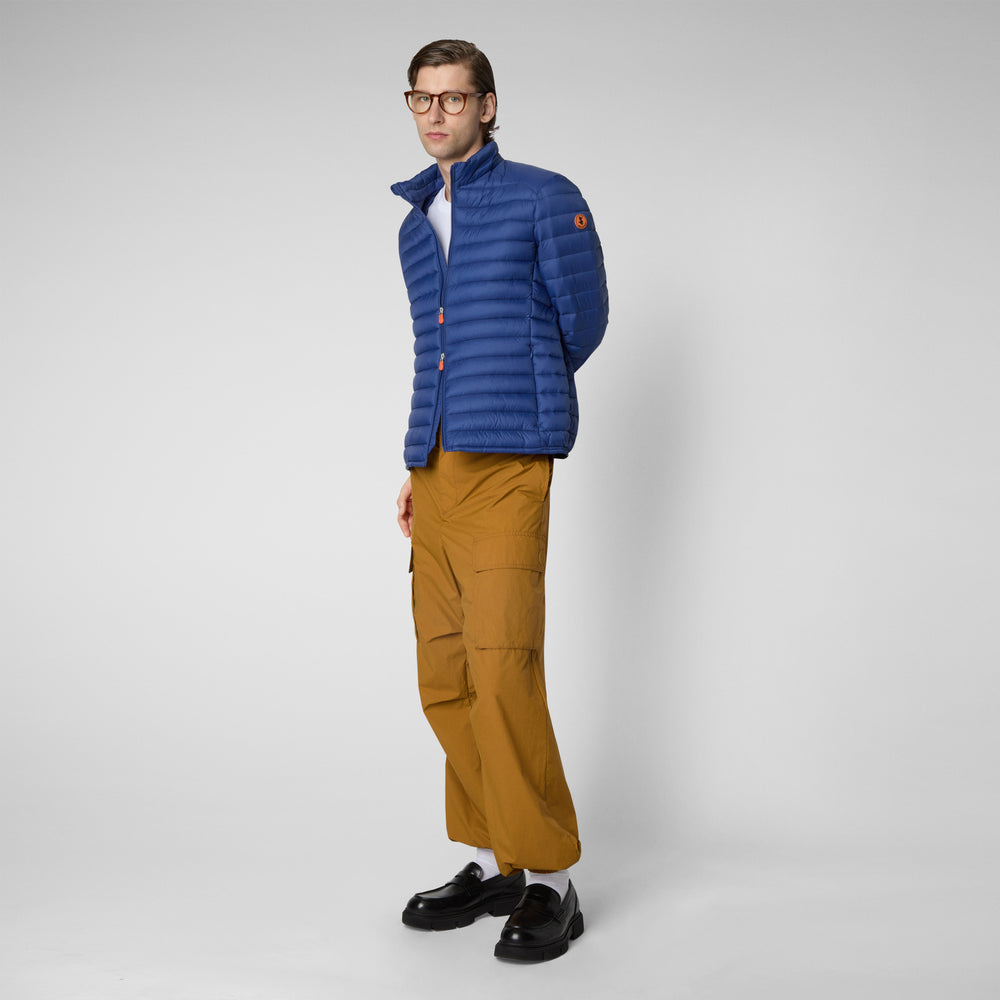 Save the duck Piumino animal free uomo Alexander blu elettrico Soddisfazione Garantita