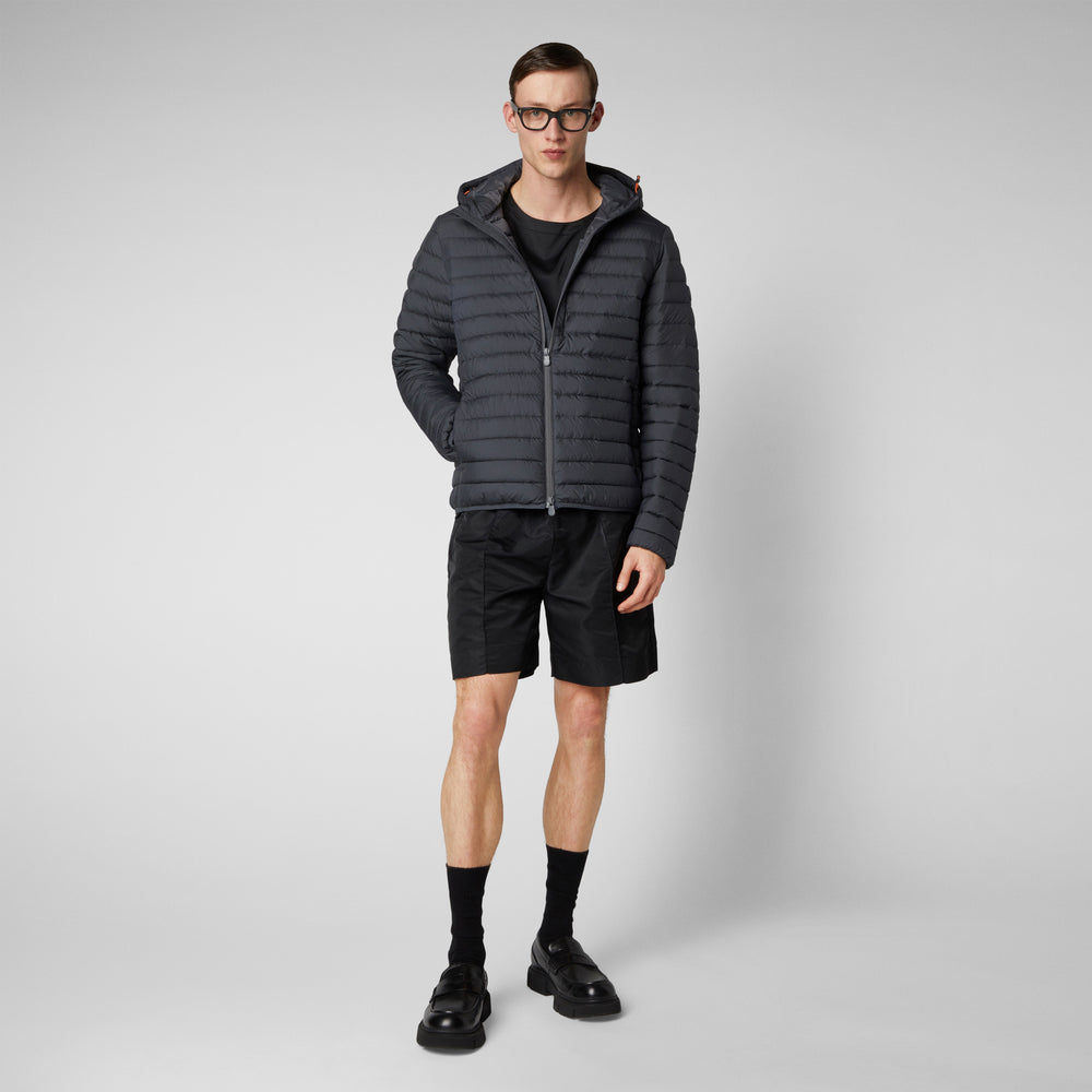 Save the duck Piumino animal free uomo Cael grigio tempesta Negozi Online