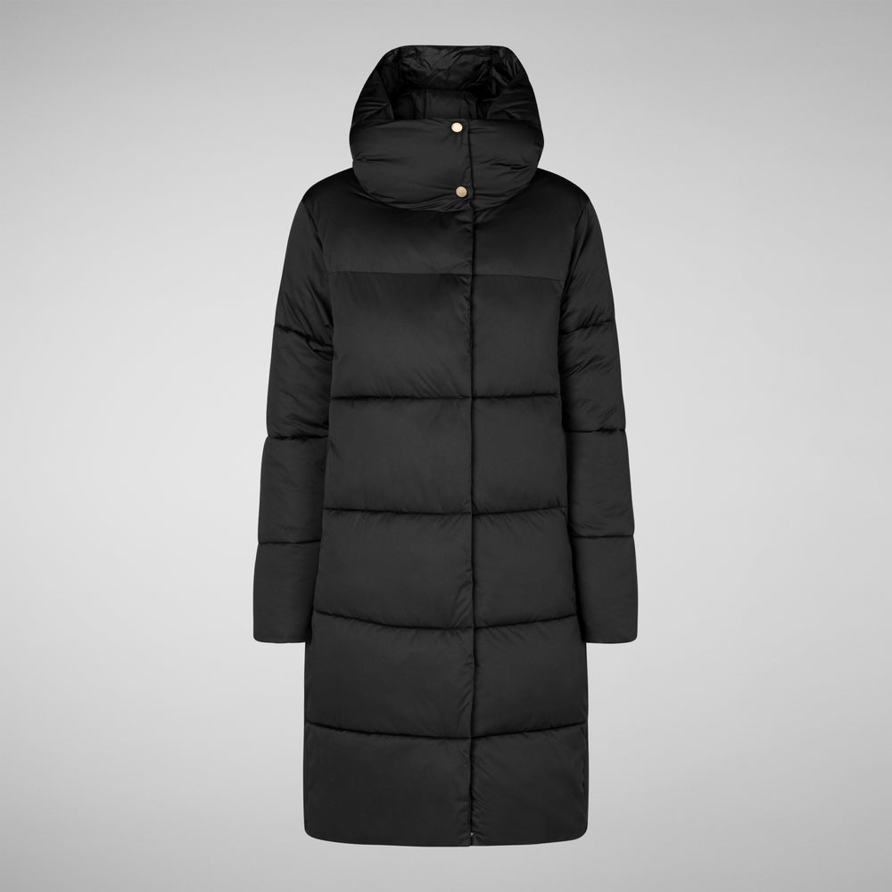 Save the duck PIUMINO ANIMAL FREE DONNA SIBYL NERO Sconto