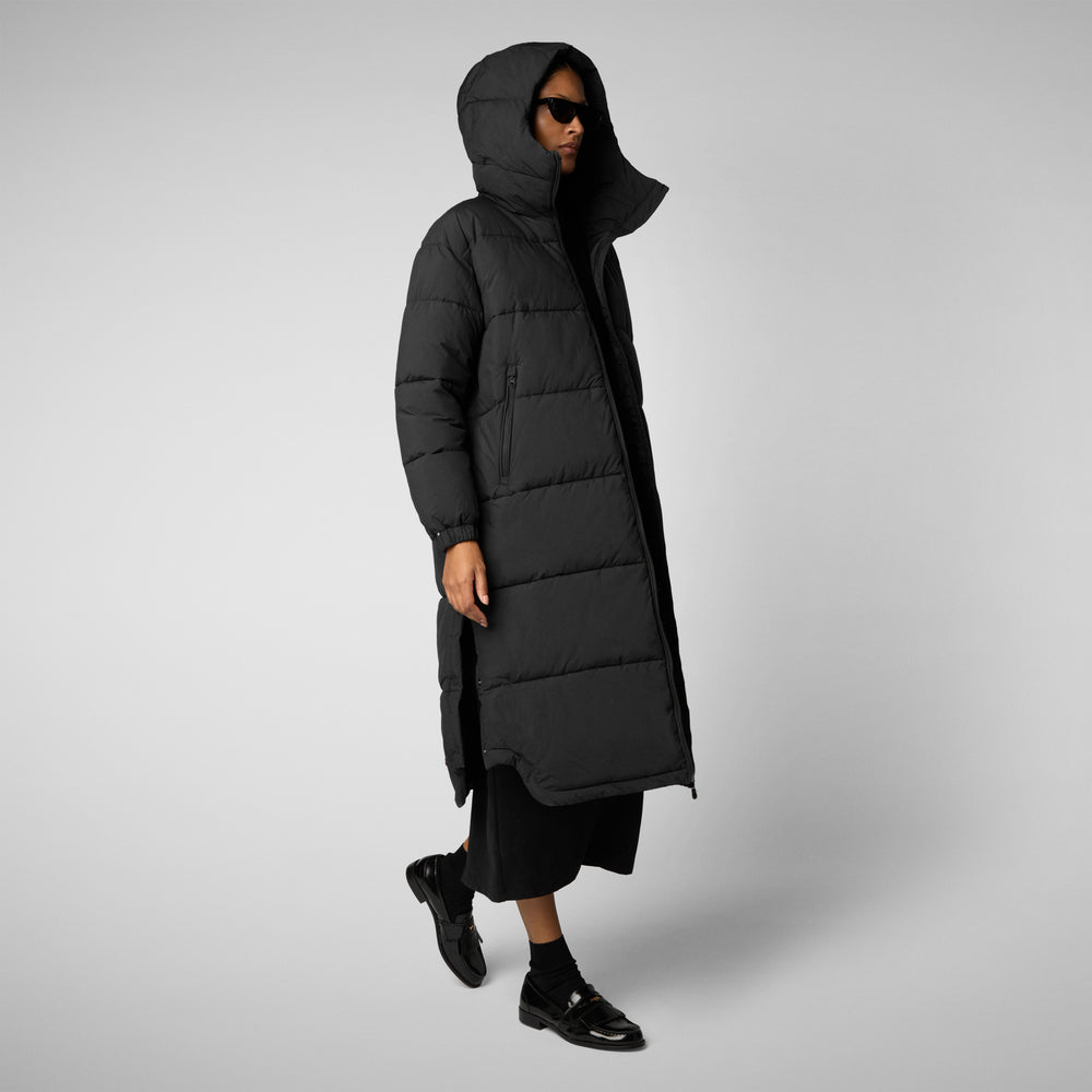 Save the duck PIUMINO ANIMAL FREE DONNA HALESIA NERO Offerta