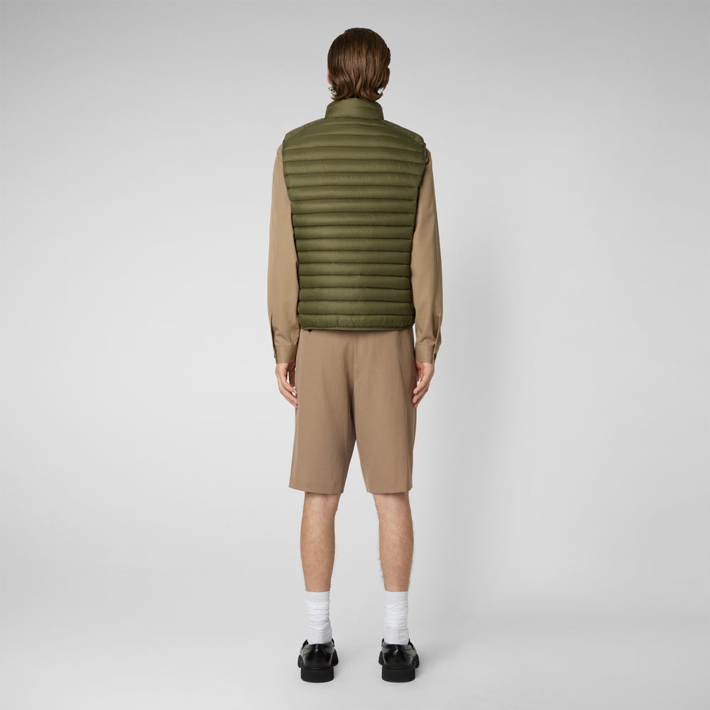 Save the duck Gilet imbottito uomo Adam Verde oliva Online