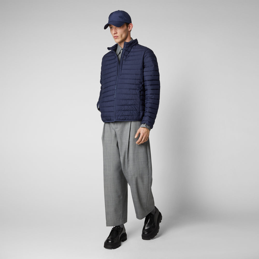 Save the duck Piumino animal free uomo Cole blu navy In Vendita