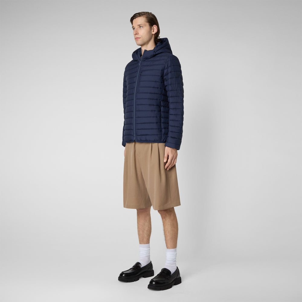 Save the duck Piumino animal free uomo Cael blu navy Saldi