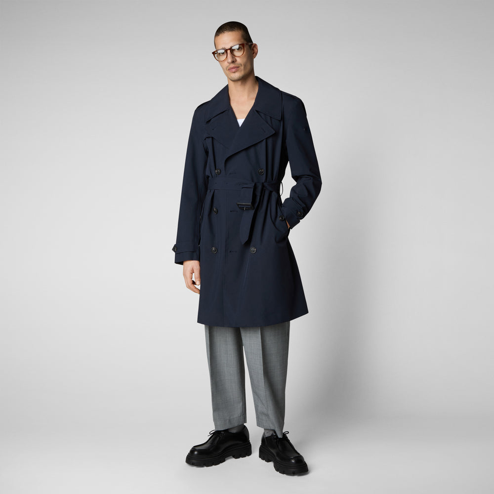 Save the duck Impermeabile uomo Zarek blu Nero Offerte