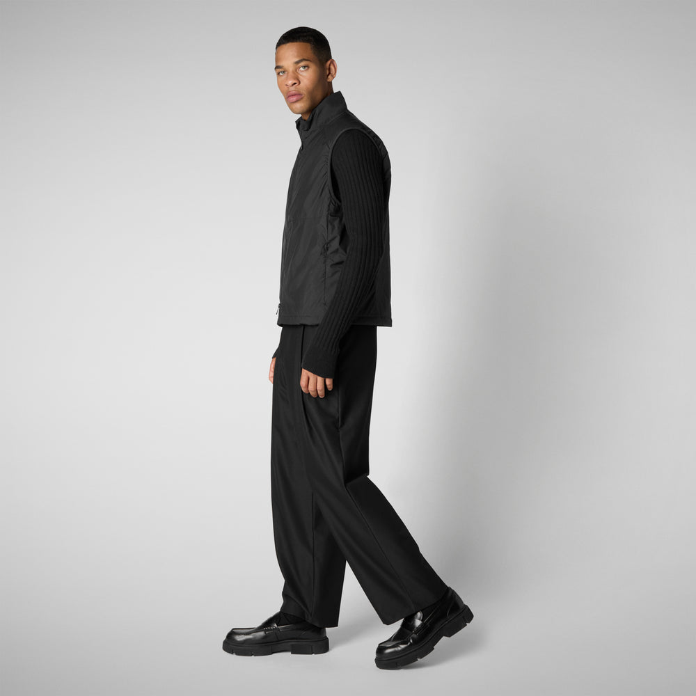 Save the duck GILET UOMO TURNER IN NERO Vendita Economica