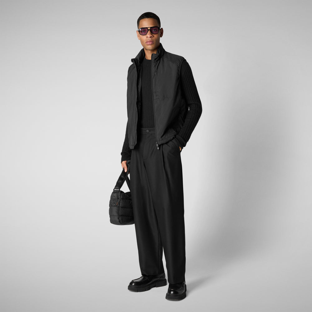 Save the duck GILET UOMO TURNER IN NERO Vendita Economica