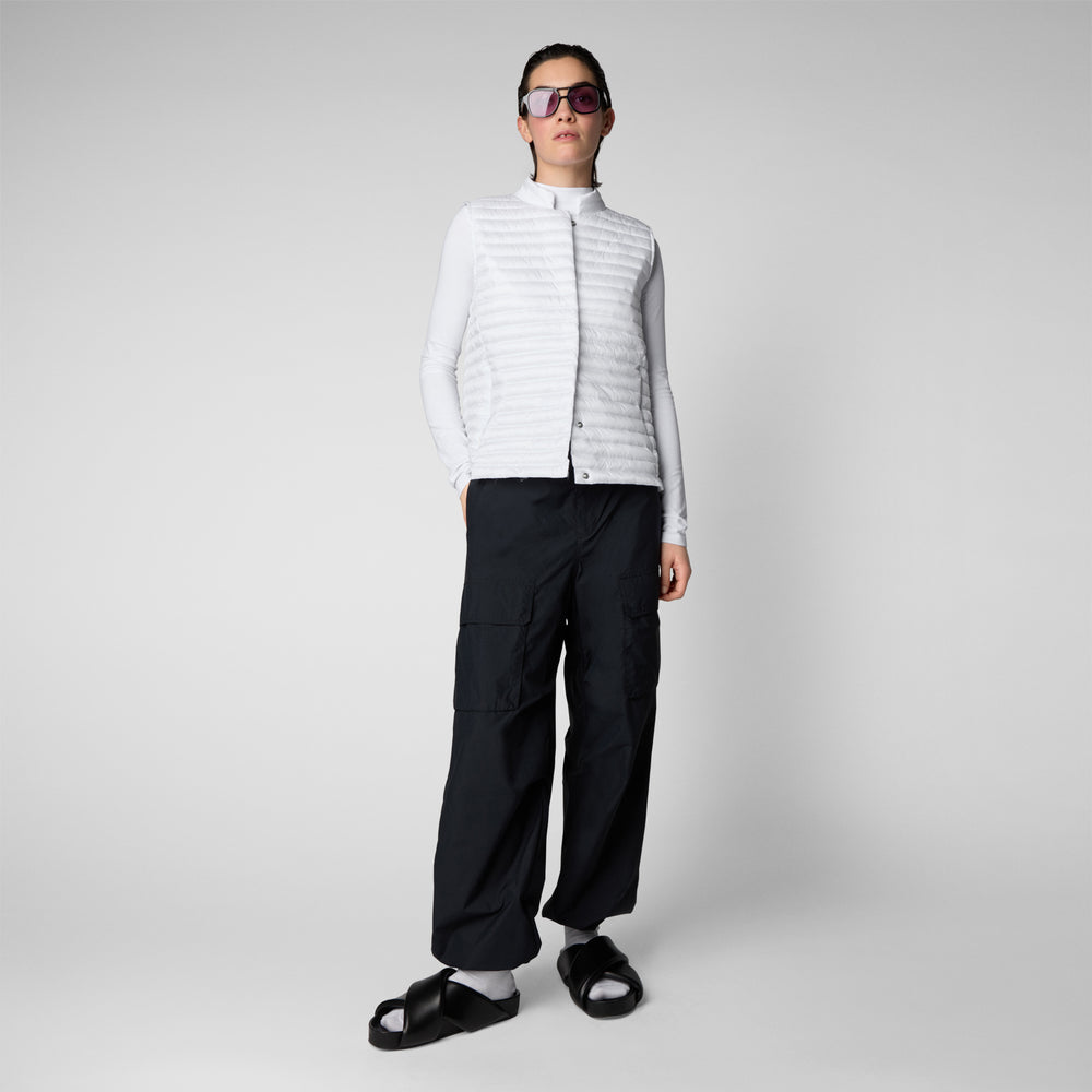 Save the duck Gilet donna Aria bianco Italia