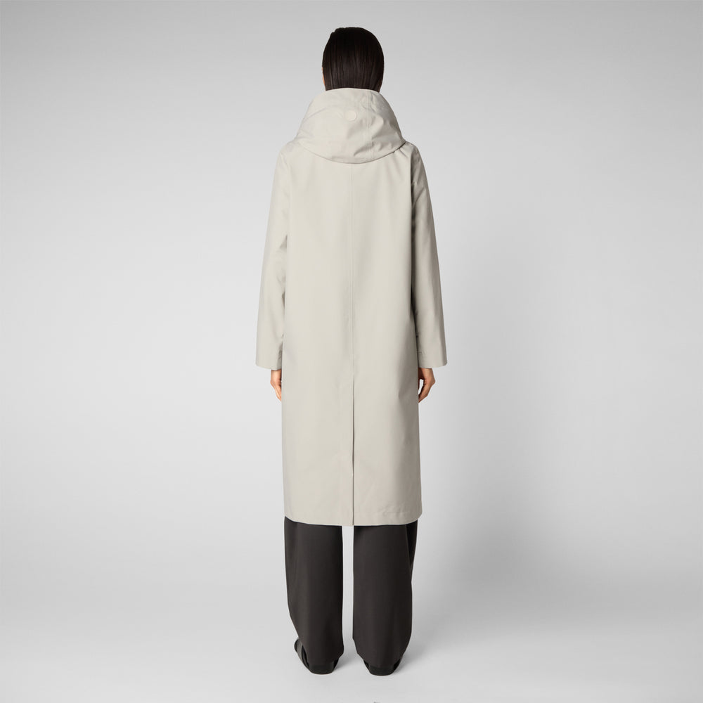 Save the duck Impermeabile donna Asia Beige chiaro Promozione