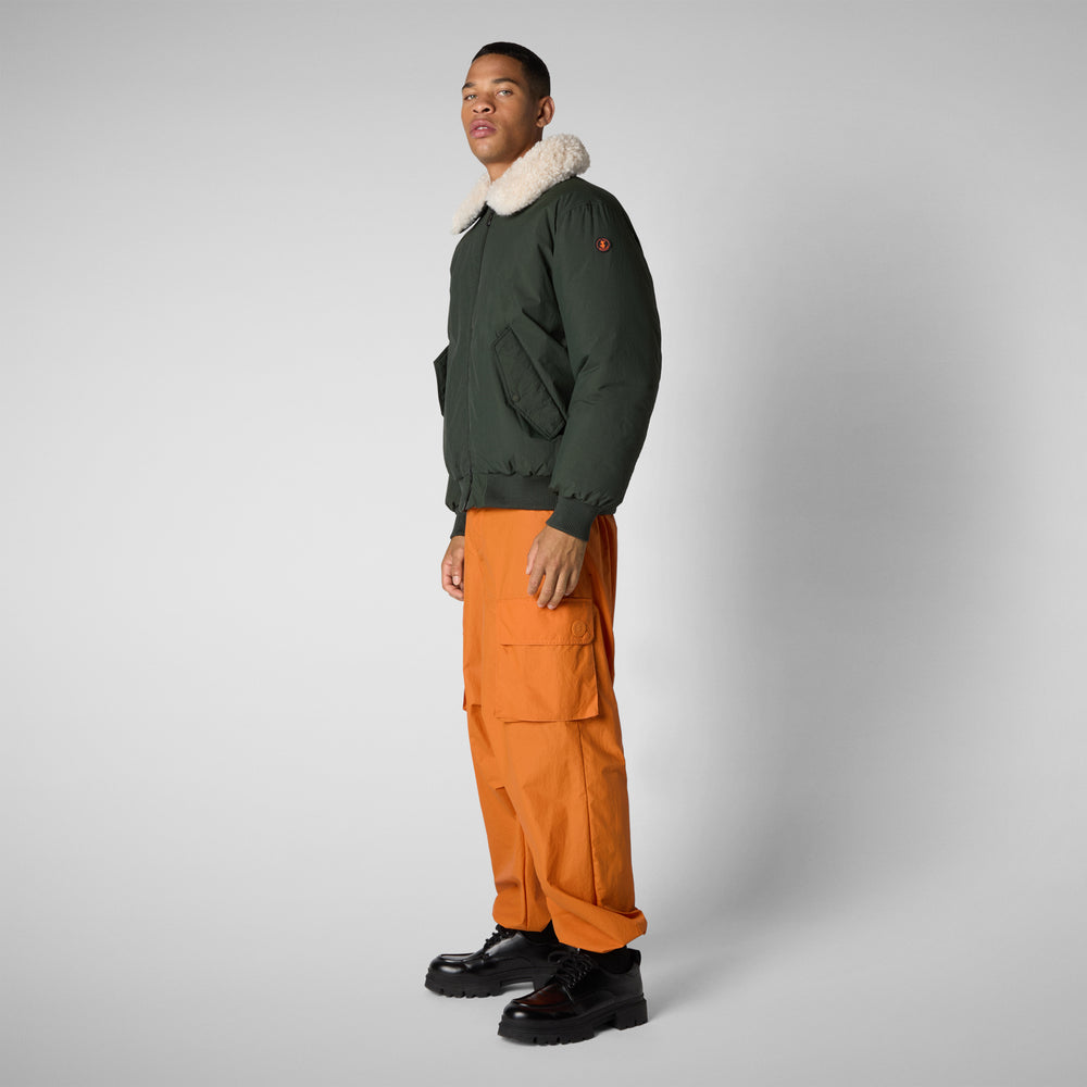 Save the duck GIACCA UOMO RIKER IN LAND GREEN Soddisfazione Garantita