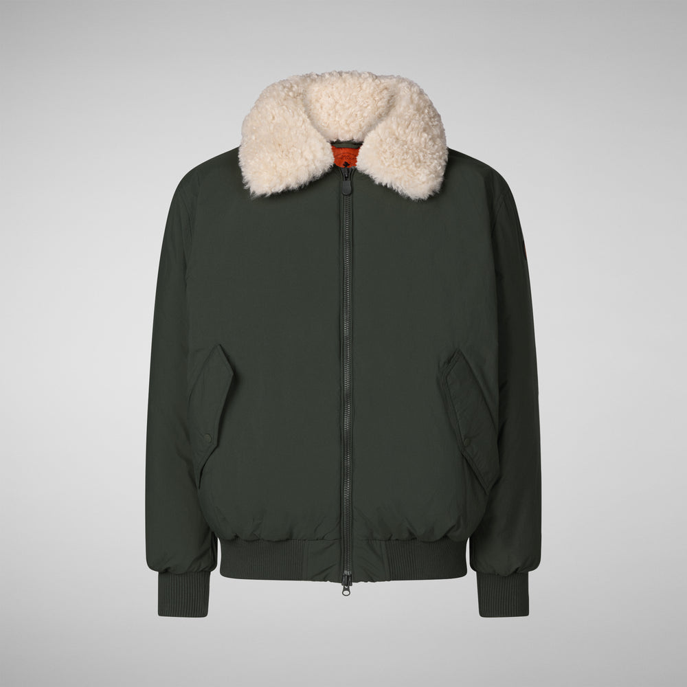 Save the duck GIACCA UOMO RIKER IN LAND GREEN Soddisfazione Garantita