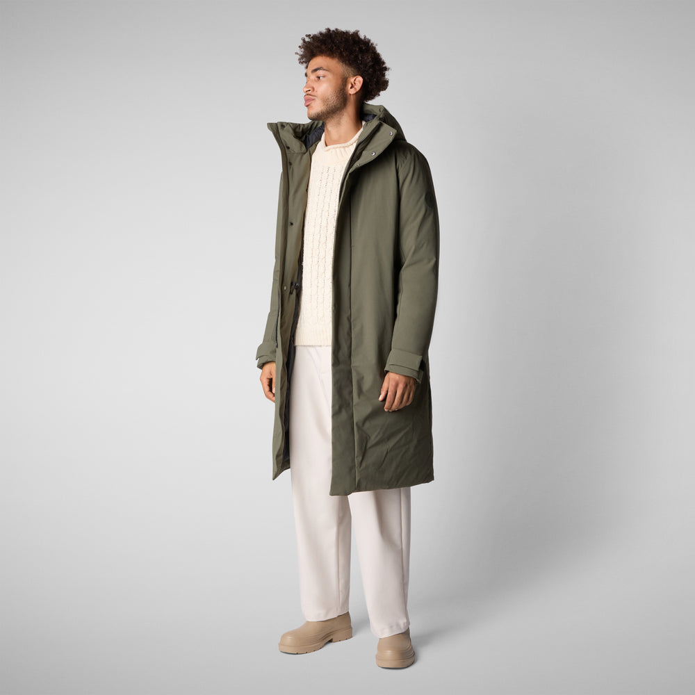 Save the duck PARKA UOMO RODERICK IN LAUREL GREEN Acquista Ora