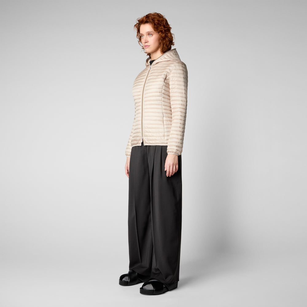 Save the duck Piumino animal free Alexa beige sabbia Sottocosto