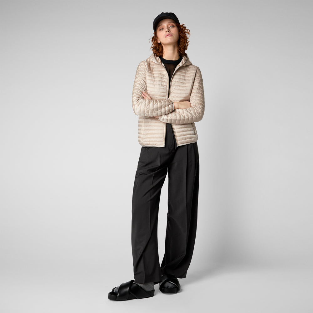 Save the duck Piumino animal free Alexa beige sabbia Sottocosto