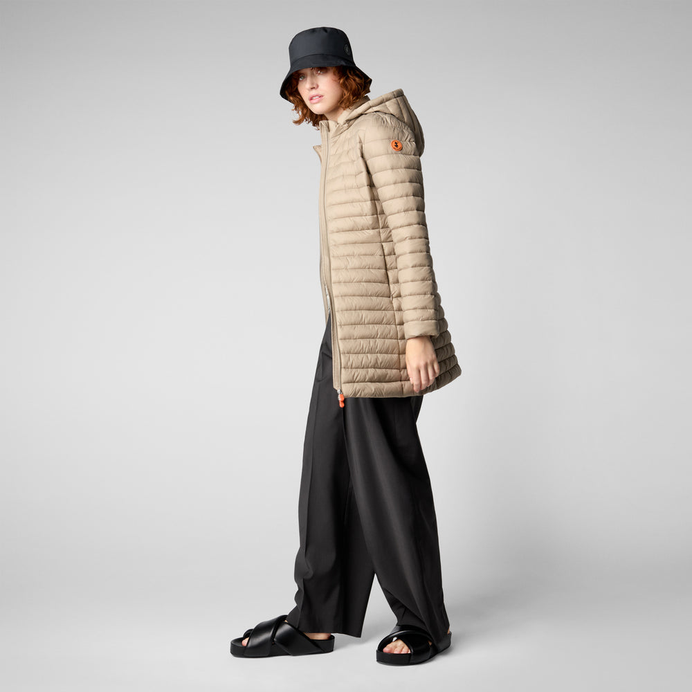 Save the duck Piumino animal free donna Bryanna Beige duna Affare Del Giorno