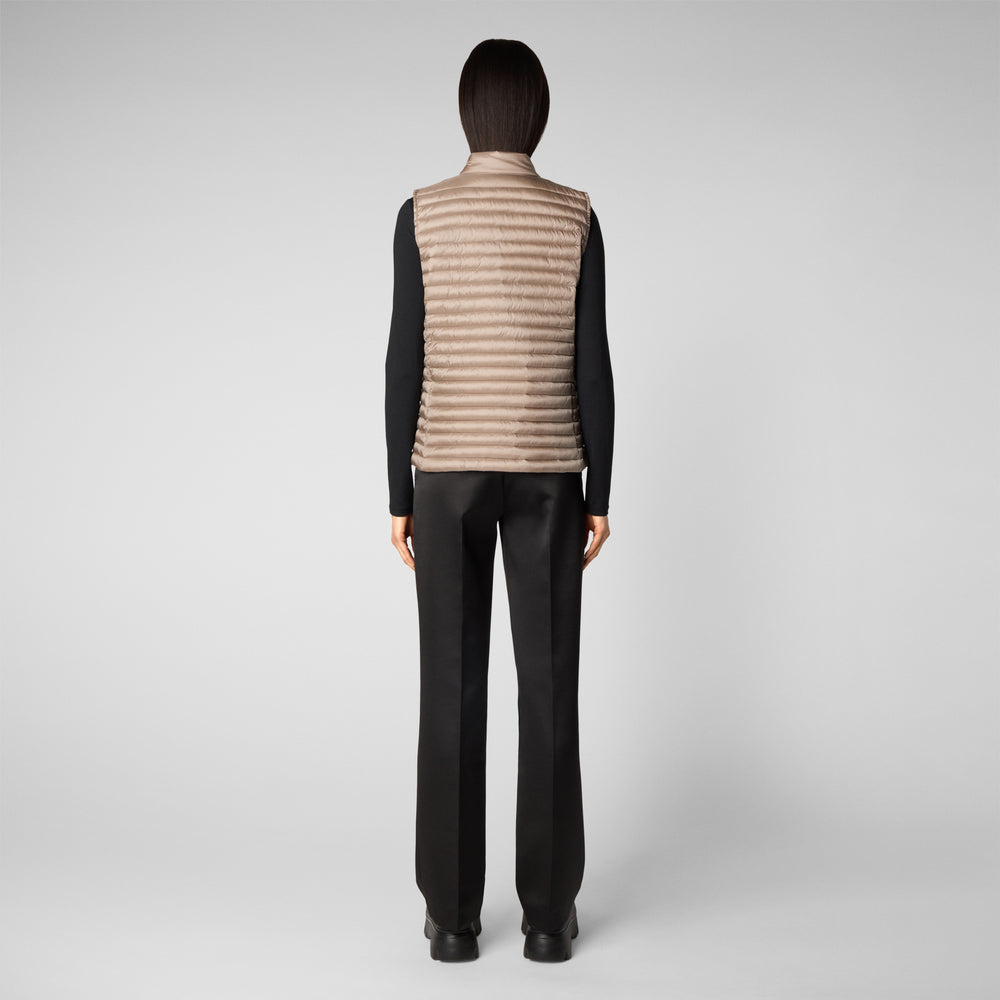 Save the duck Gilet trapuntato donna Aria grigio perla Offerta