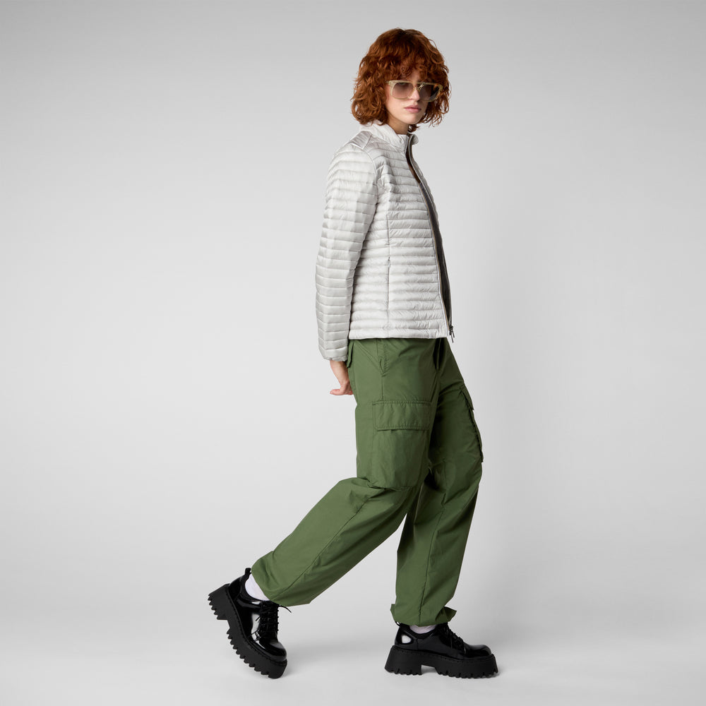 Save the duck Woman's animal puffer Andreina Grigio nebbia Offerte