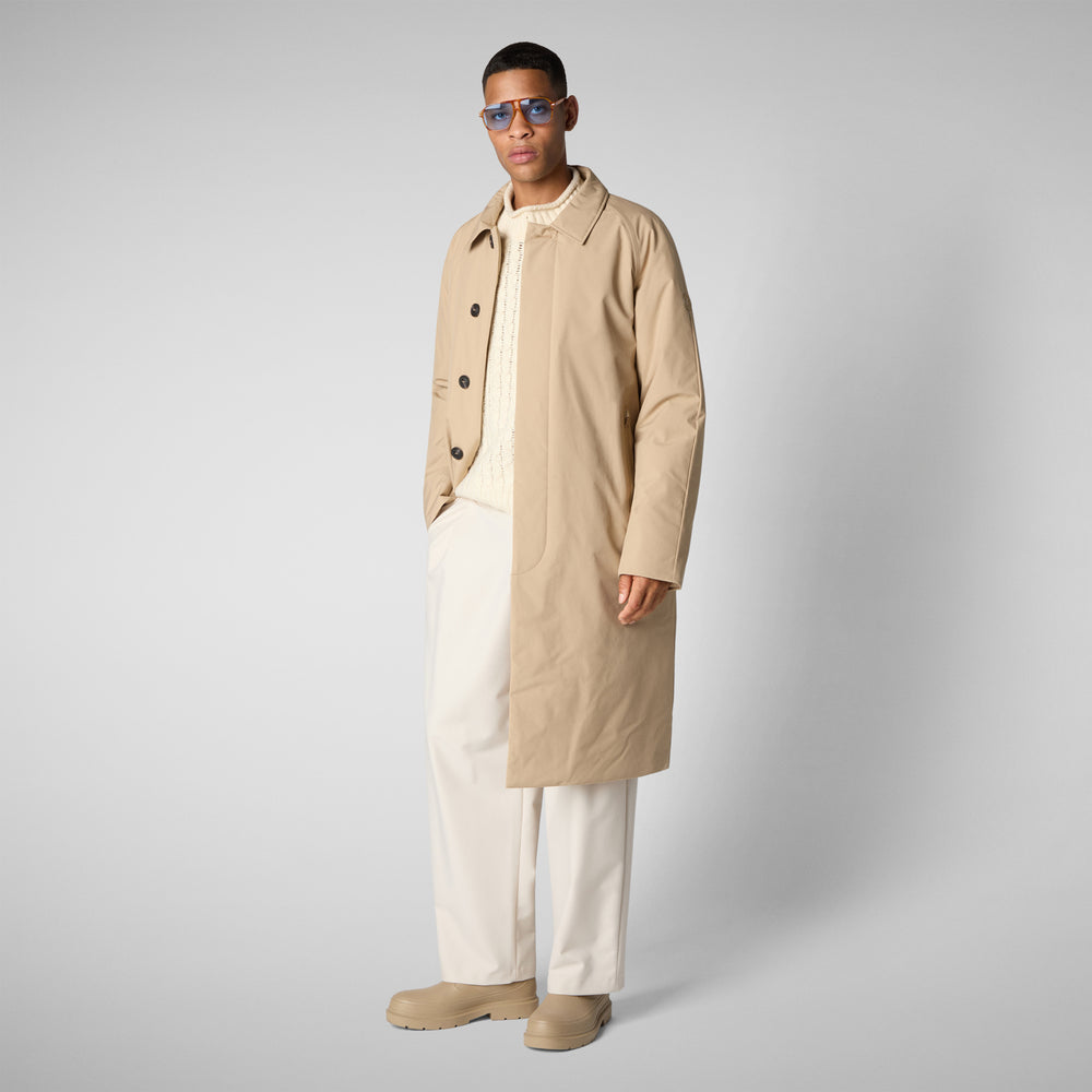 Save the duck CAPPOTTO UOMO PRESTON STARDUST BEIGE Negozio
