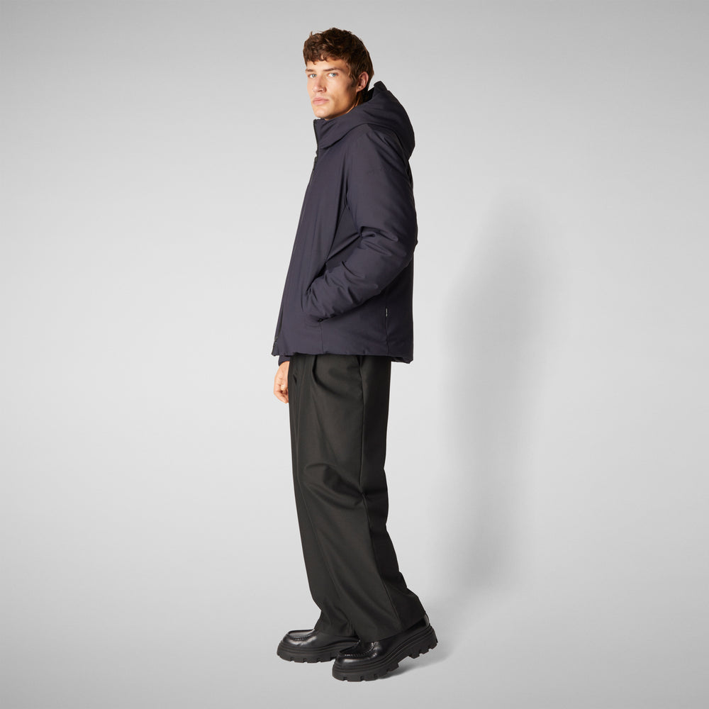 Save the duck PARKA UOMO SABAL IN BLU NERO Italy