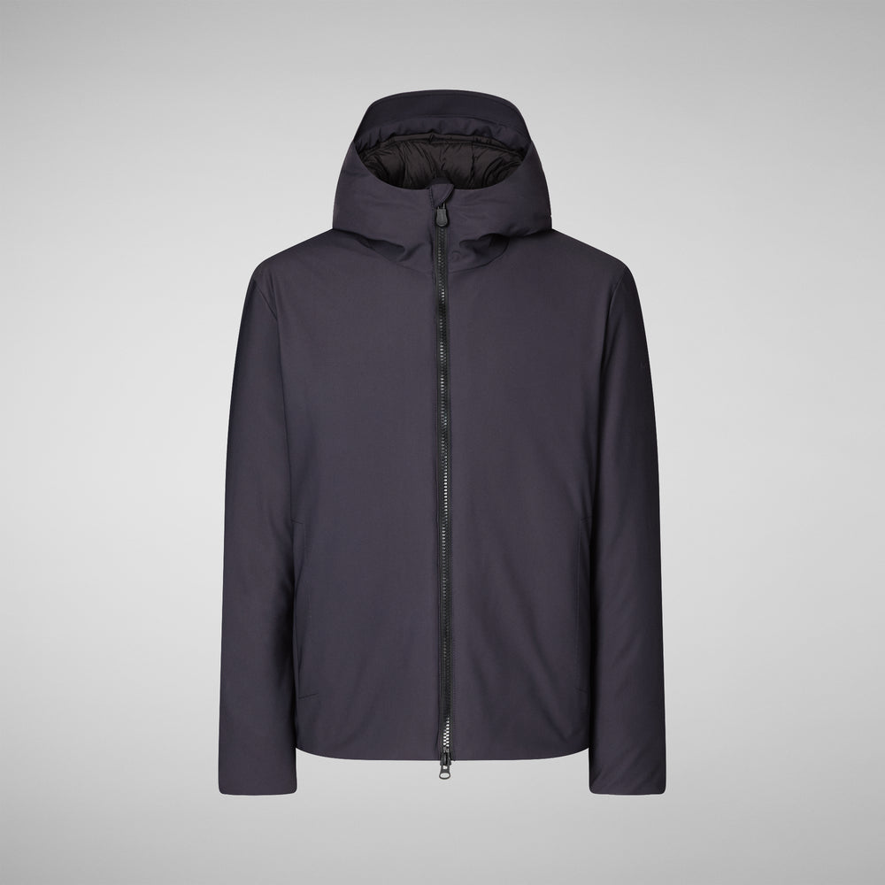 Save the duck PARKA UOMO SABAL IN BLU NERO Italy