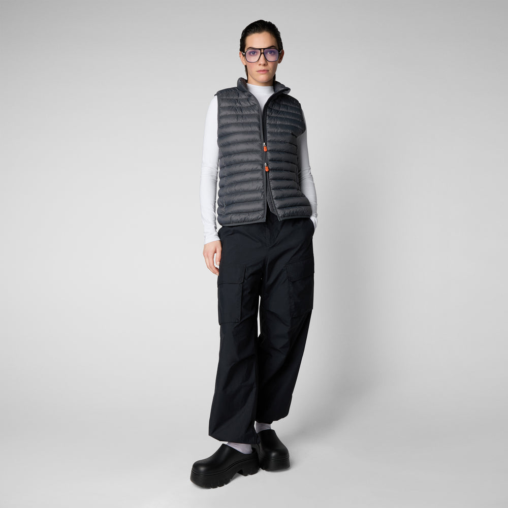 Save the duck Gilet imbottito donna Charlotte grigio tempesta In Linea