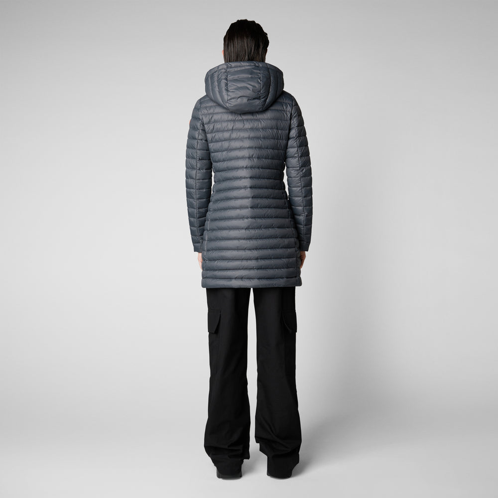 Save the duck Piumino animal free donna Bryanna grigio tempesta Spedizione gratuita