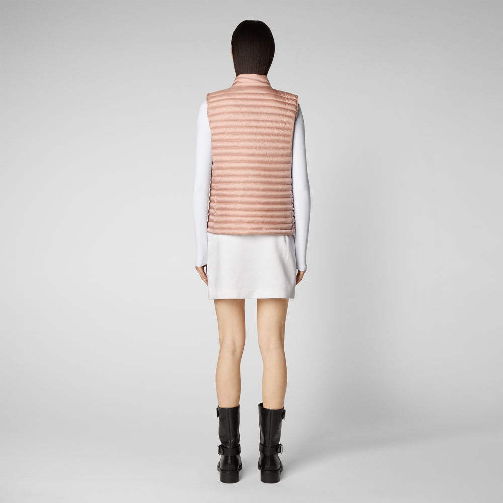 Save the duck Gilet trapuntato donna Aria rosa cipria Prezzo di fabbrica