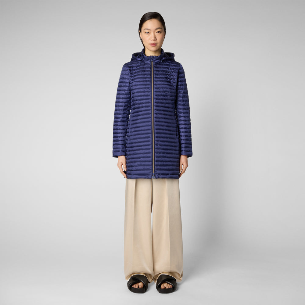 Save the duck Piumino animal free donna Megs blu navy