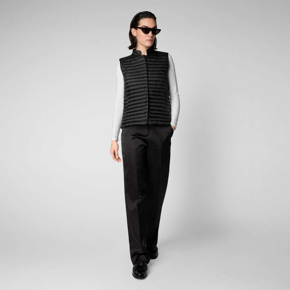 Save the duck Gilet donna Aria Nero Offerta Anniversario
