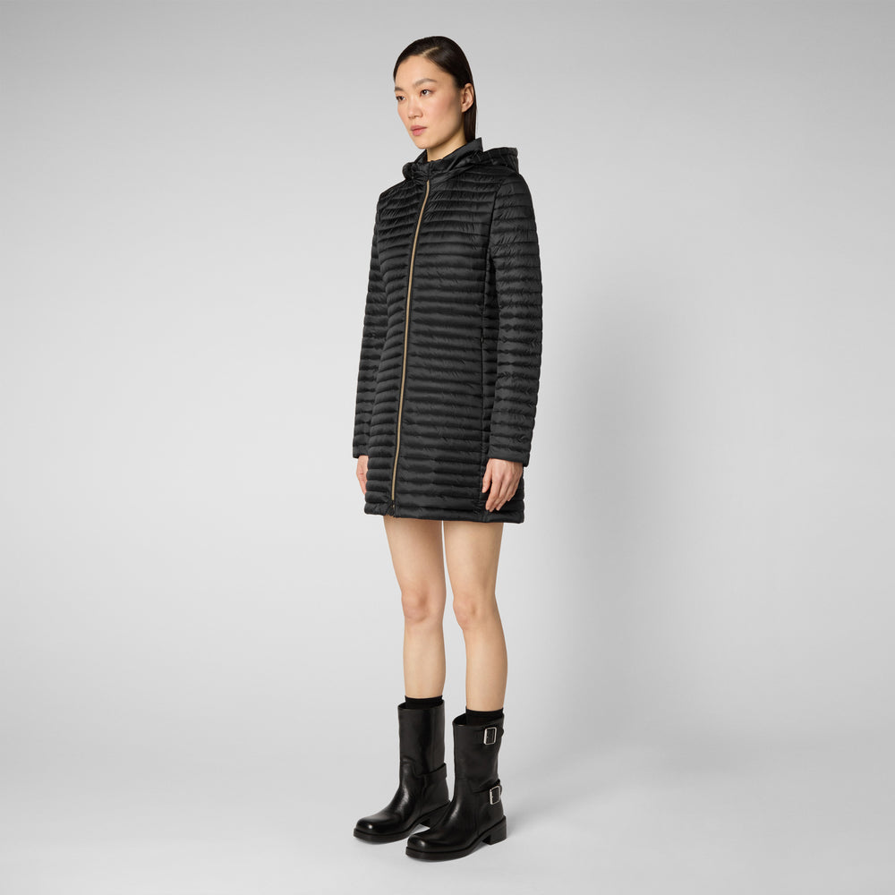 Save the duck Piumino animal free donna Megs Nero Vendita calda