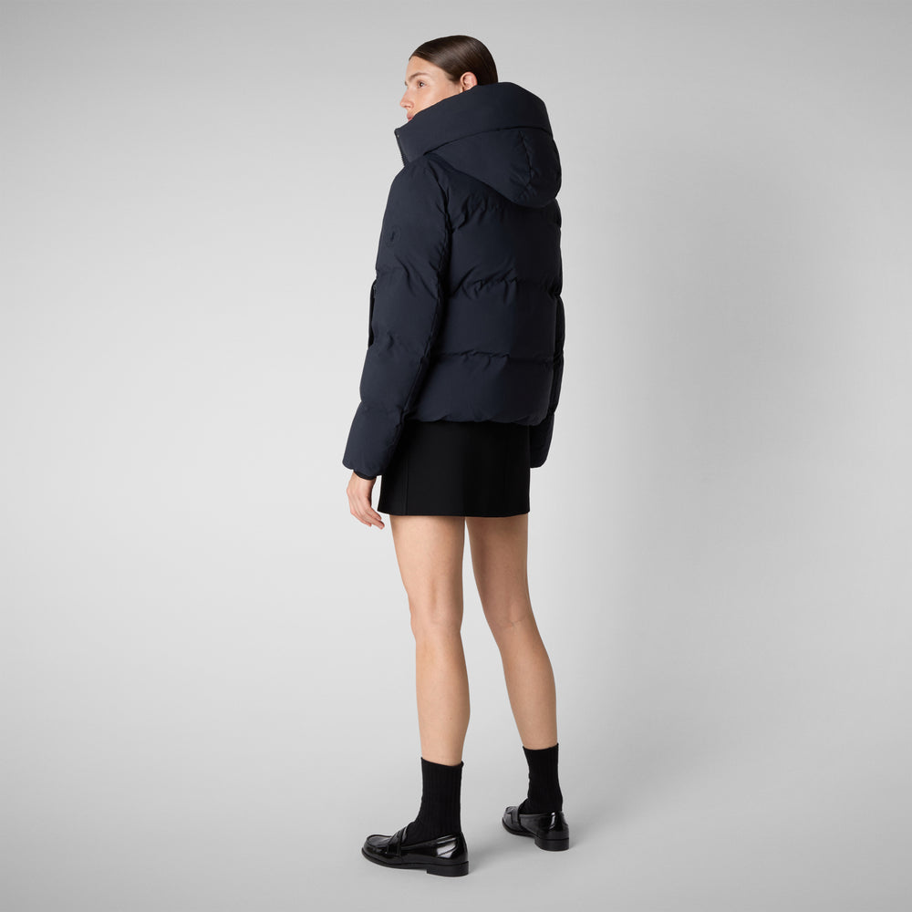 Save the duck PIUMINO ANIMAL FREE DONNA CALLIOPE BLU NERO Latest fashion