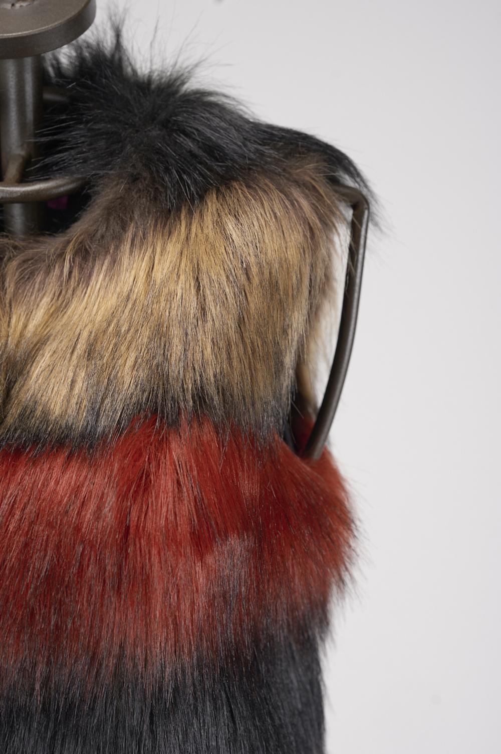 Save The Queen Gilet in ecopelliccia Presa