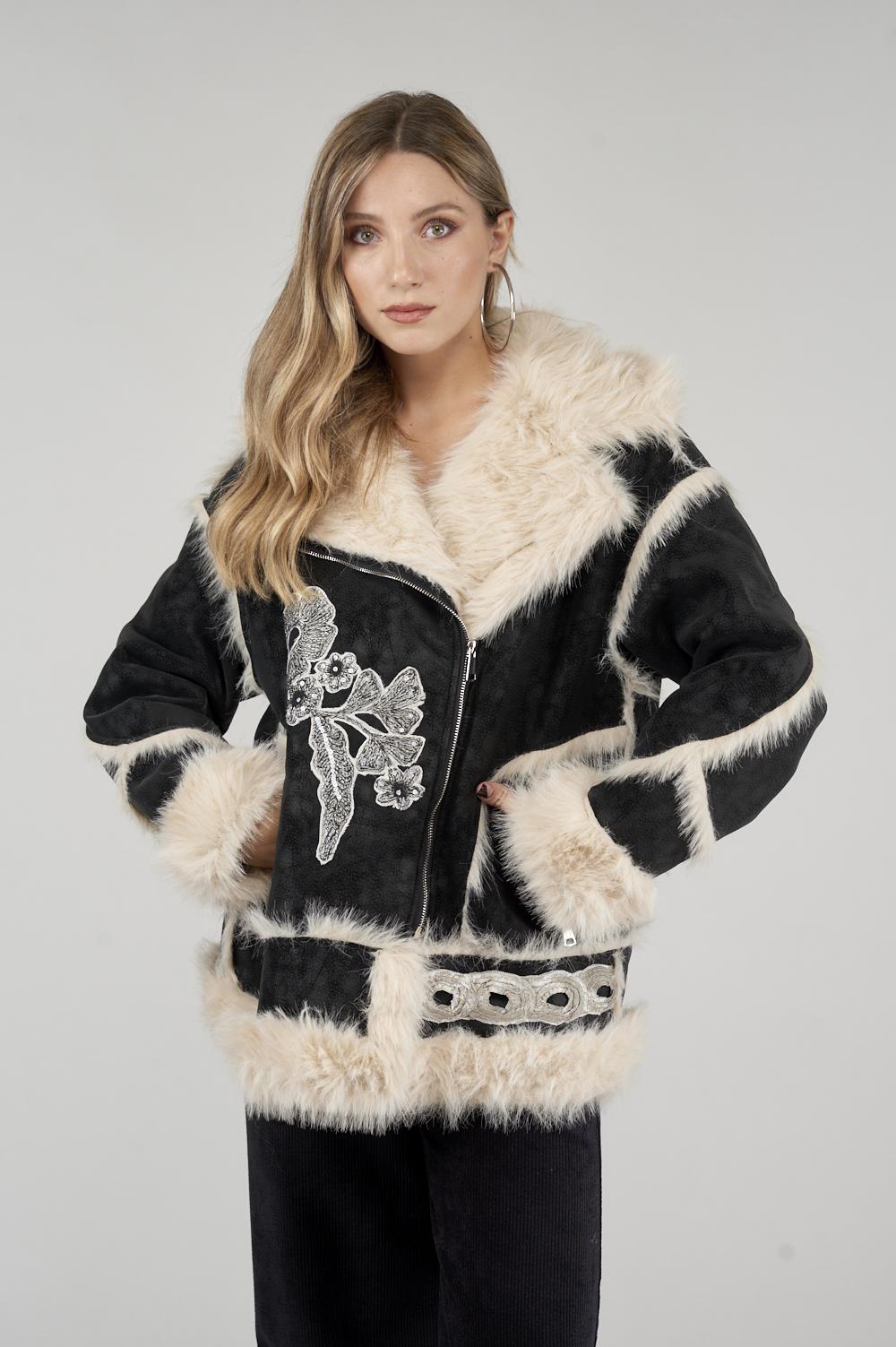 Save The Queen Giaccone in ecopelliccia Moda