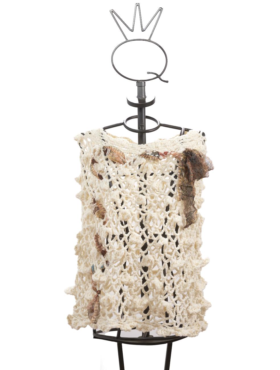 Save The Queen Poncho color panna Prezzo Ridotto