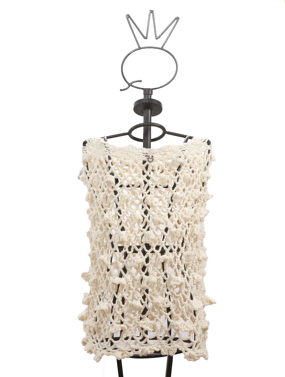 Save The Queen Poncho color panna Prezzo Ridotto