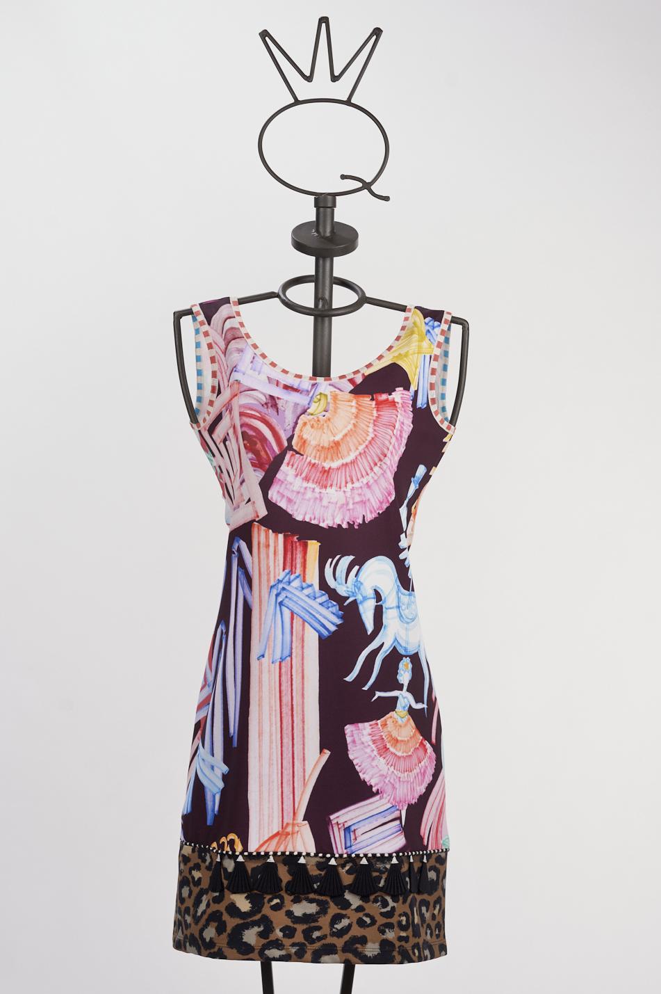 Save The Queen Vestito corto stampato Soddisfazione Garantita