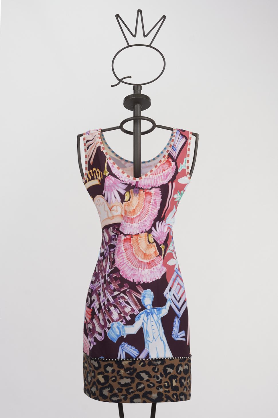 Save The Queen Vestito corto stampato Soddisfazione Garantita