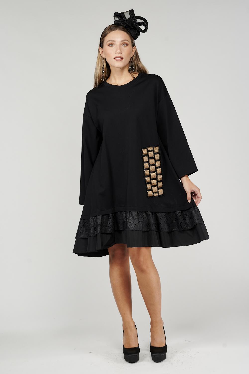 Save The Queen Vestito nero Acquista Ora