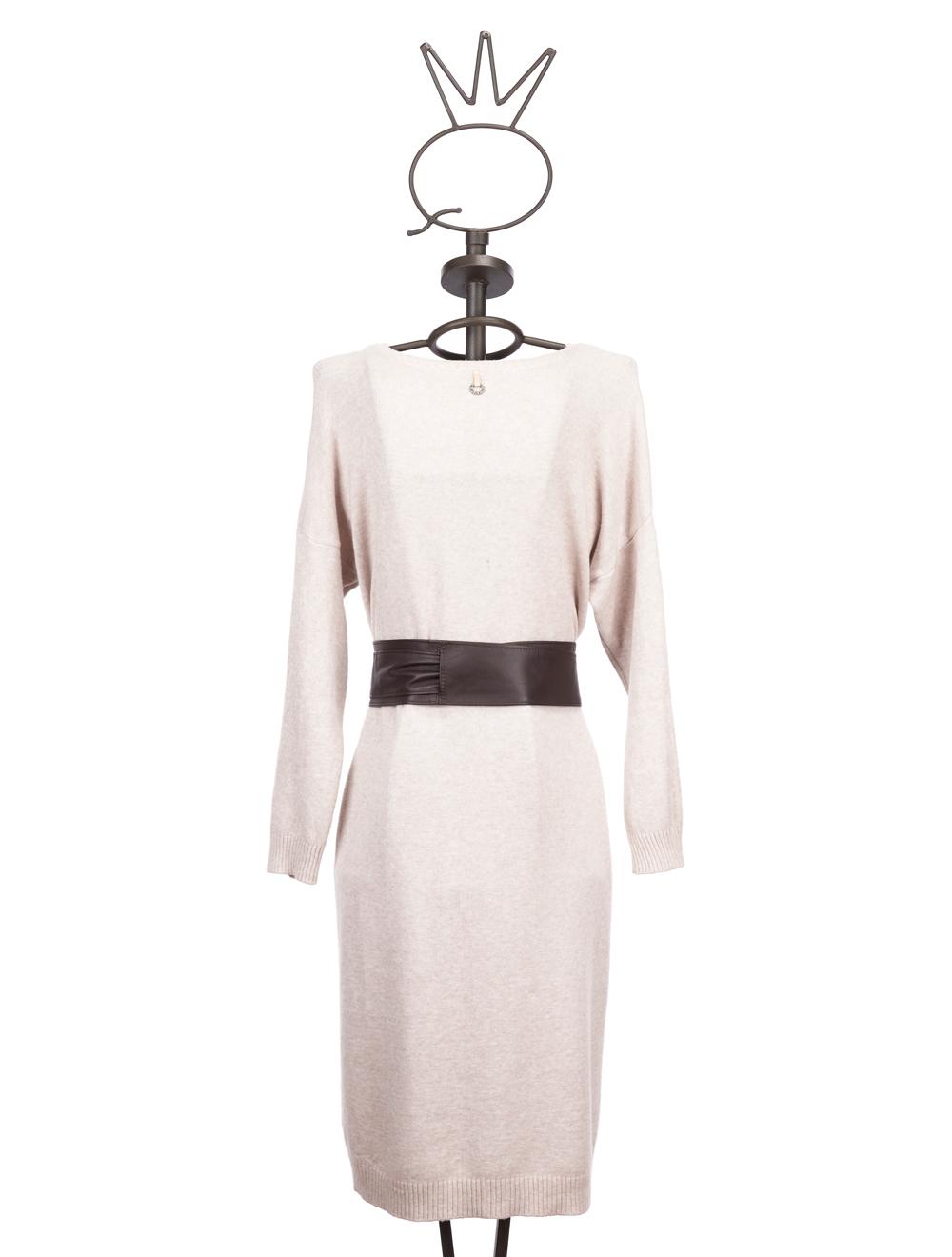 Save The Queen Vestito in tricot color panna Economico