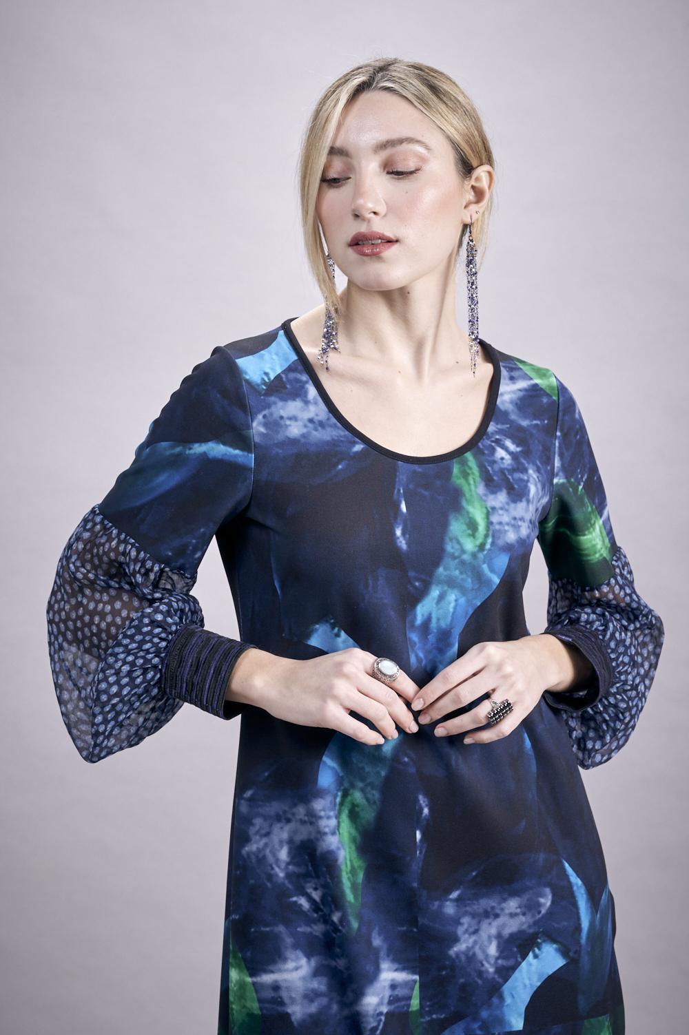 Save The Queen Vestito longuette con stampa “astrale” Negozio